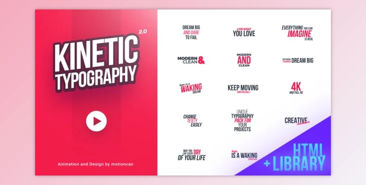 Download Kinetic Typography (Videohive 20578796) - AE Project