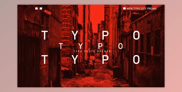 Download Typo Photo Opener (Videohive 47494755) - AE Project