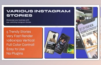 Download <span class='badge badge-warning'>Various</span> Instagram Stories (Videohive 47497221) - AE Project