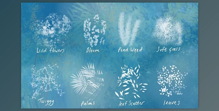 Download Nature Studio Procreate Brushes