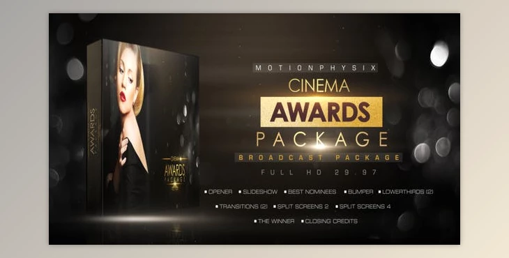 Download Cinema Award Transitions for After Effects (Videohive 14365603) - AE Project