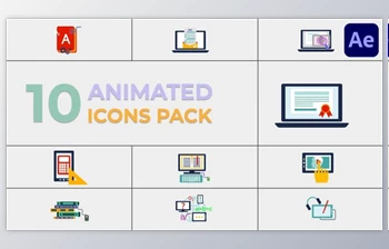 Download Education Icons <span class='badge badge-warning'>Pack</span> for After Effects (<span class='badge badge-warning'>Videohive</span> 47548054) - AE Project