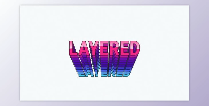 Download Layered Typography (Videohive 47548103)