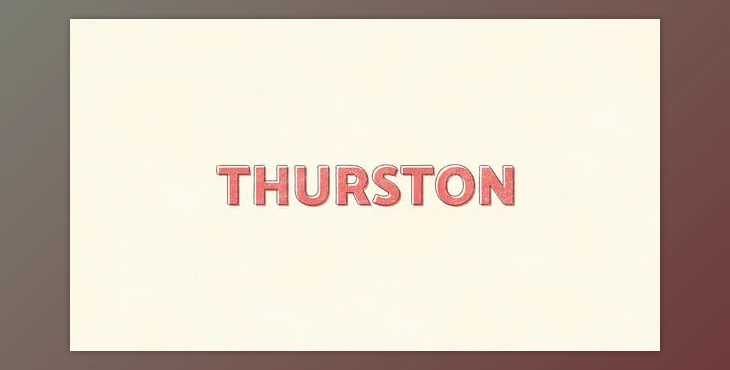 Download Thurston Typography (Videohive 47548125)