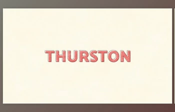 Download Thurston <span class='badge badge-warning'>Typography</span> (<span class='badge badge-warning'>Videohive</span> 47548125)