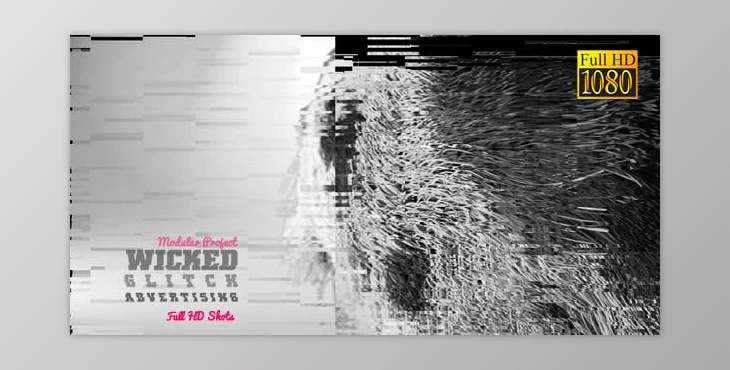 Download Wicked Glitch Advertisement (Videohive 19231329) - AE Project