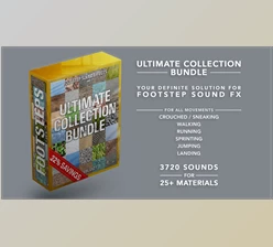 Download Footsteps Sound FX – Ultimate Collection Bundle v5.1