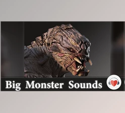 Download Unreal Engine Sound & Music Big Monster Sounds Pack V5.1