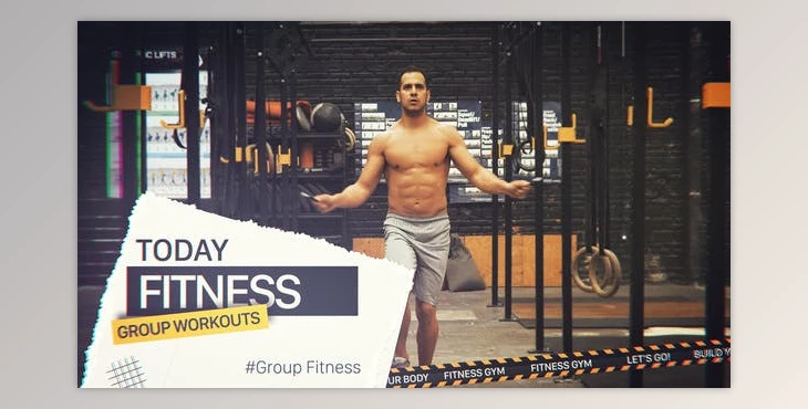 Download Project of the youtube channel Training in the gym (Videohive 46985720) - AE Project