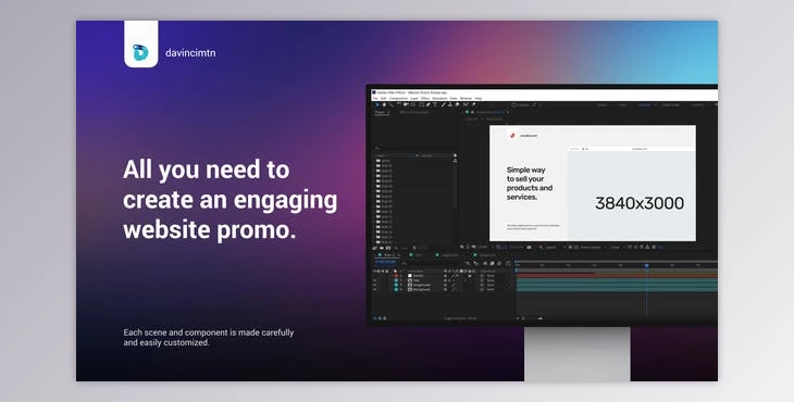Download Website Promo Builder (Videohive 30124459) - AE Project