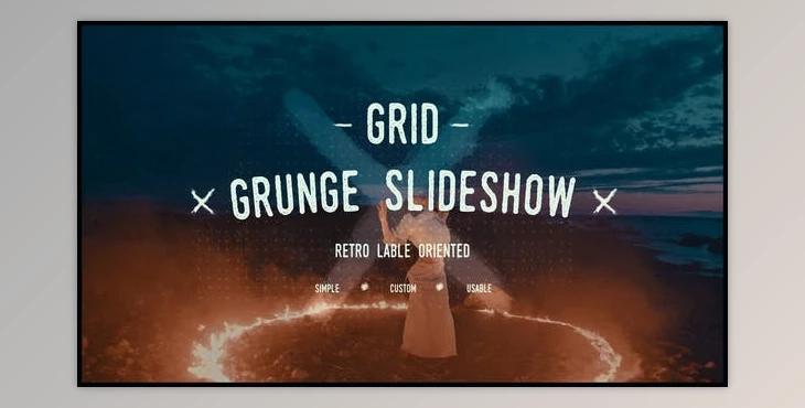 Download Urban Grunge Grid Slideshow (Videohive 47362100) - AE Project