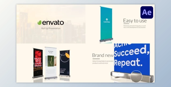Download Roll Up Presentation for After Effects (Videohive 47395545) - AE Project