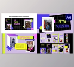 Download Retro Slideshow for After Effects (Videohive 47390329) - AE Project
