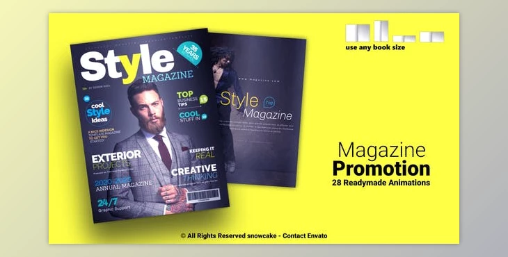 Download Magazine Promotion (Videohive 23158178) - AE Project
