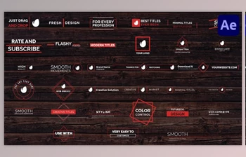 Download Minimal Modern Titles <span class='badge badge-warning'>Pack</span> for After Effects (<span class='badge badge-warning'>Videohive</span> 47381557) - AE Project