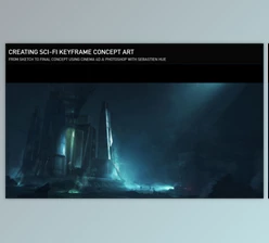 Download The Gnomon Workshop – Creating Sci-Fi Keyframe Concept Art with Sebastien Hue