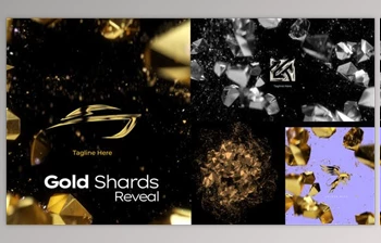Download <span class='badge badge-warning'>Gold</span> Shards Reveal (Videohive 47423763)