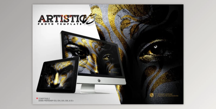 Download Artistic Photo Template V3
