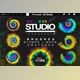 Download Tie Dye Brushes Studio Procreate