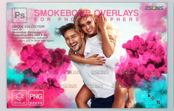 Download Gender Reveal Smoke Photoshop <span class='badge badge-warning'>Overlay</span>