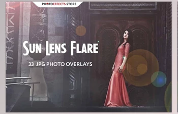 Download 33 <span class='badge badge-warning'>Sun</span> Lens Flare Photo Overlays Set