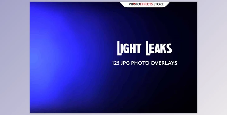 Download 125 Light Leaks Photo Overlays Set