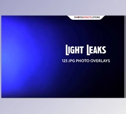 Download 125 Light Leaks Photo Overlays Set