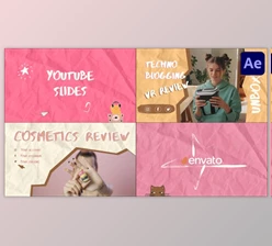 Download Hand Made Youtube Endscreens for After Effects (Videohive 47585804) - AE Project