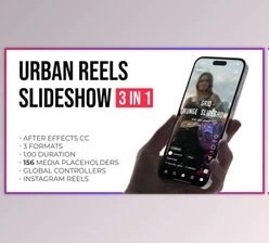 Download Urban Grunge Grid Slideshow Reels and Stories (Videohive 47710248) - AE Project