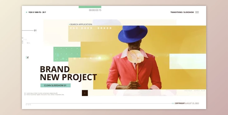 Download Clean Slideshow (Videohive 47716315) - AE Project