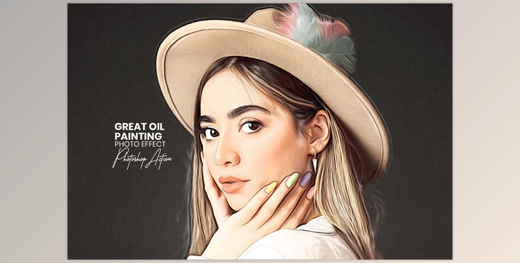 Download Great Oil Painting Photoshop Action