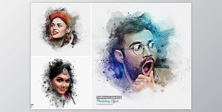 Download Easy Portrait Drawing Photo Effect