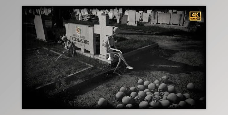 Download Skull and Bones – Scary Halloween Opener (Videohive 39584382) - AE Project