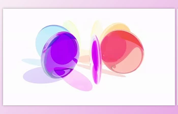 Download Colorful Translucent Glass Blocks Spin and Rotate on White Back Round Lenses <span class='badge badge-warning'>Able</span> to Loop Seamless (Videohive 47597378)