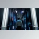 Download Digital Payment Man in Futuristic Office Interior Moving and Activating Hologram (Videohive 47613320)