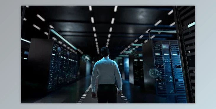 Download Distance Learning IT Administrator Activating Modern Data Center Server with Hologram (Videohive 47612396)