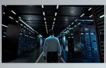 Download Digital Payment IT Administrator Activating Modern Data <span class='badge badge-warning'>Center</span> Server with Hologram (Videohive 47612423)