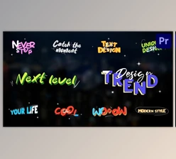Download Artistic Colorful Titles for Premiere Pro (Videohive 47607128)