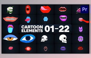 Download Cartoon Elements for Premiere <span class='badge badge-warning'>Pro</span> (<span class='badge badge-warning'>Videohive</span> 47674993)