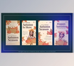Download Autumn season instagram stories MOGRT (Videohive 47626810) - PR Project