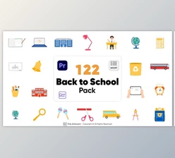 Download Back to School Elements For Premiere Pro (Videohive 47622619)