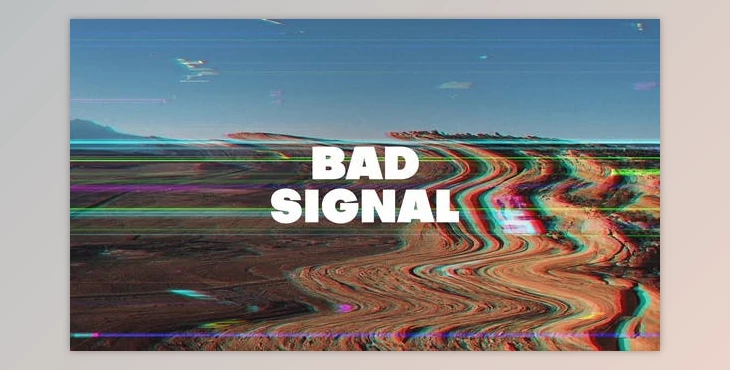 Download Bad Signal Transitions (Videohive 47674807) - PR Project
