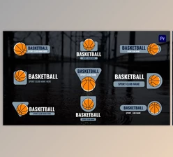 Download Basketball Titles Premiere Pro (Videohive 47643051) - PR Project