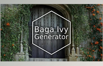 Download Baga Ivy Generator v2.0.2 (<span class='badge badge-warning'>Blender</span>)