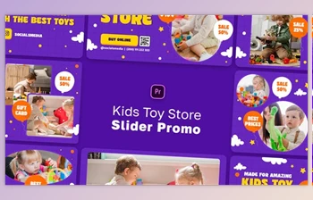 Download <span class='badge badge-warning'>Kids</span> Toy Stores Slider Promo MOGRT (Videohive 47564025)