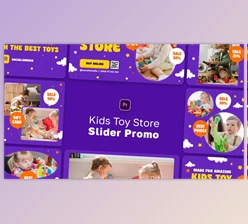 Download Kids Toy Stores Slider Promo MOGRT (Videohive 47564025)