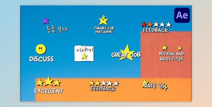 Download Reviews And Rates Titles for After Effects (Videohive 47865346) - AE Project