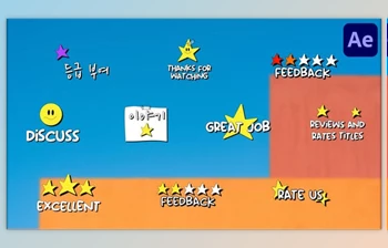 Download <span class='badge badge-warning'>Reviews</span> And Rates Titles for After Effects (Videohive 47865346) - AE Project