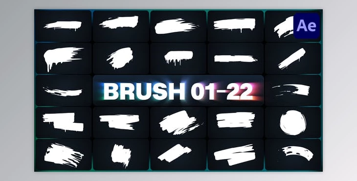 Download Brush Elements for After Effects (Videohive 47739043) - AE Project