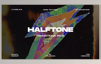 Download Halftone Transitions <span class='badge badge-warning'>Pack</span> (Videohive 47900891) - AE Project